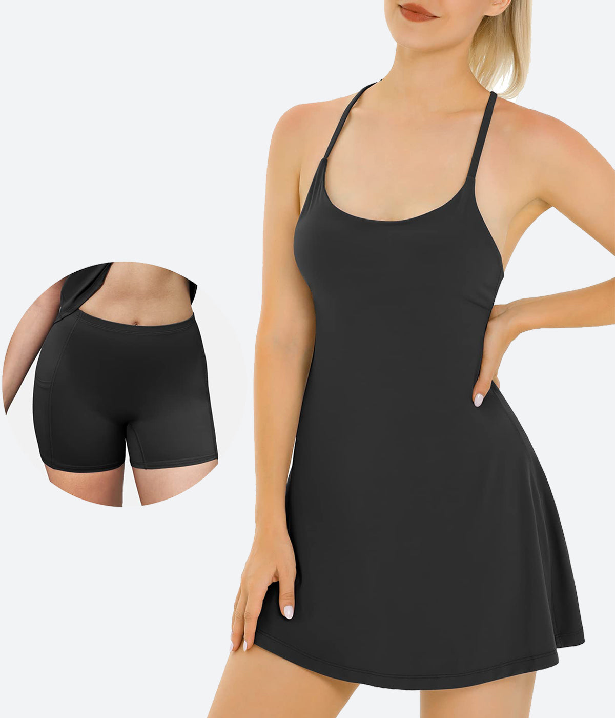 Sports Padded 2-Piece Tennis Dress