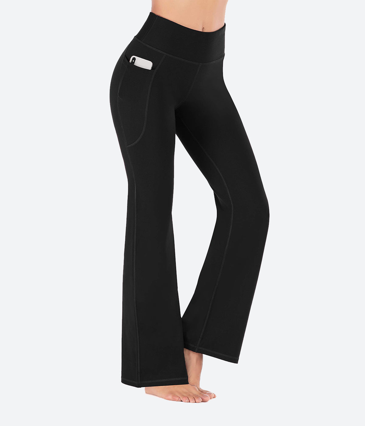 Bootcut Yoga Pants with Pockets