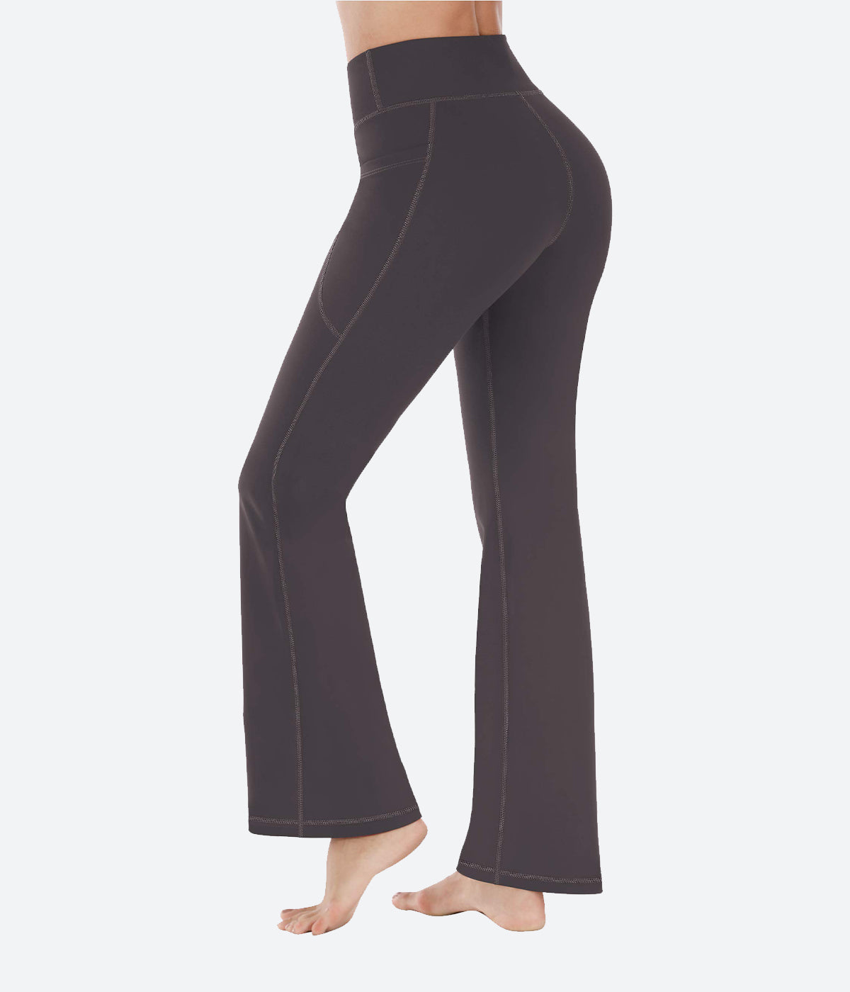 Bootcut Yoga Pants with Pockets