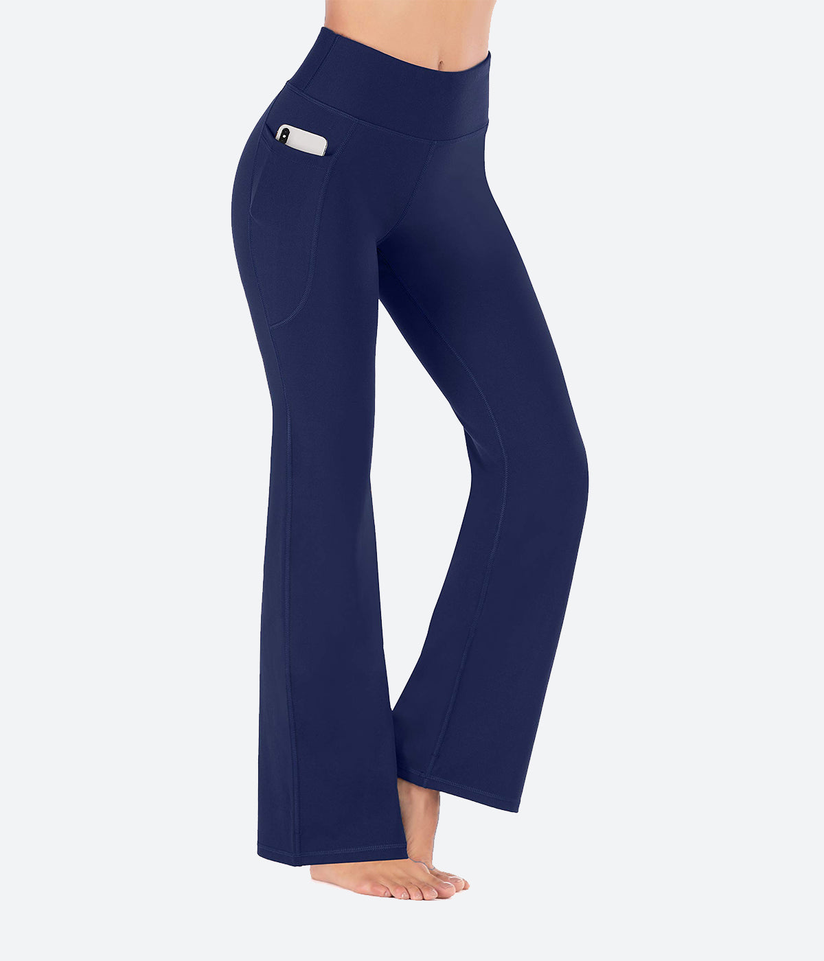 Bootcut Yoga Pants with Pockets