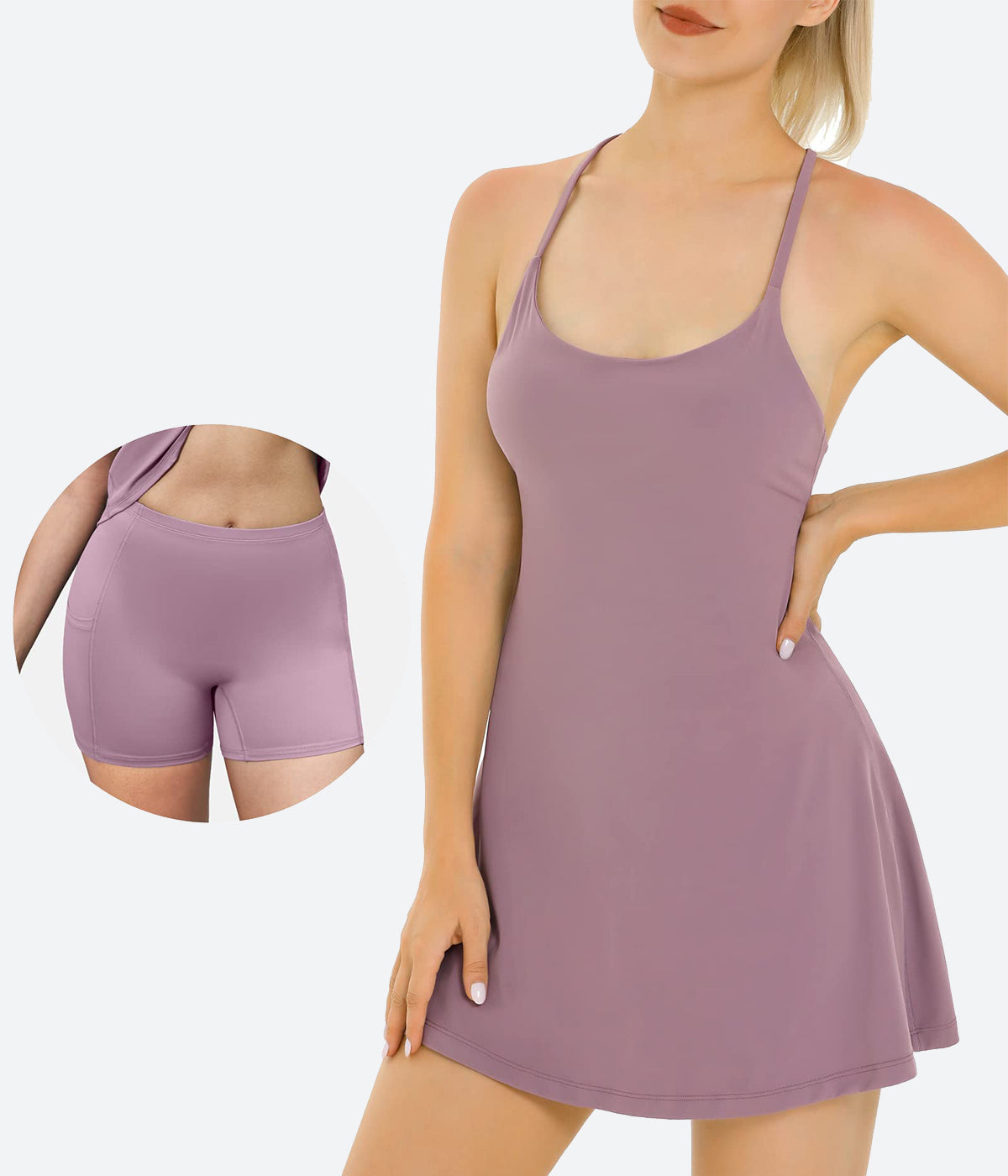 Sports Padded 2-Piece Tennis Dress