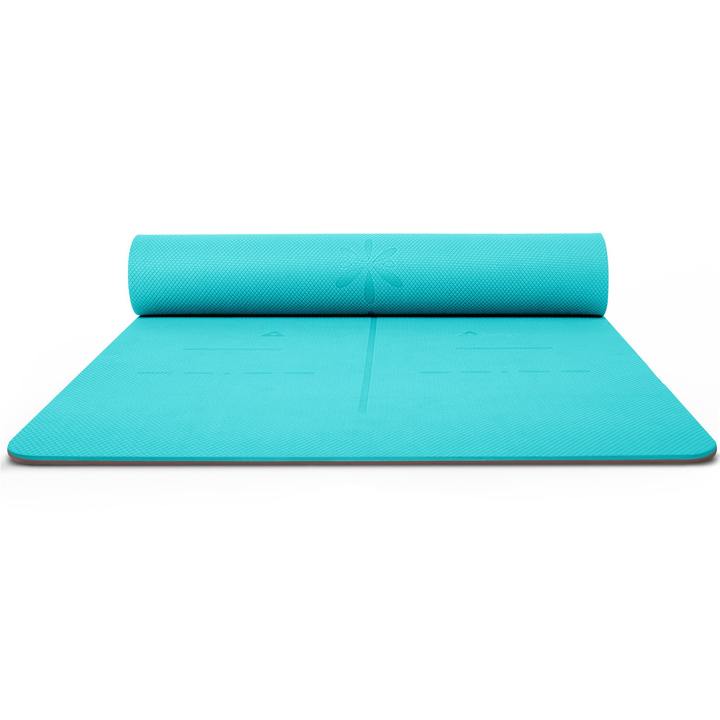 Eco Friendly TPE Body Alignment System Yoga Mat